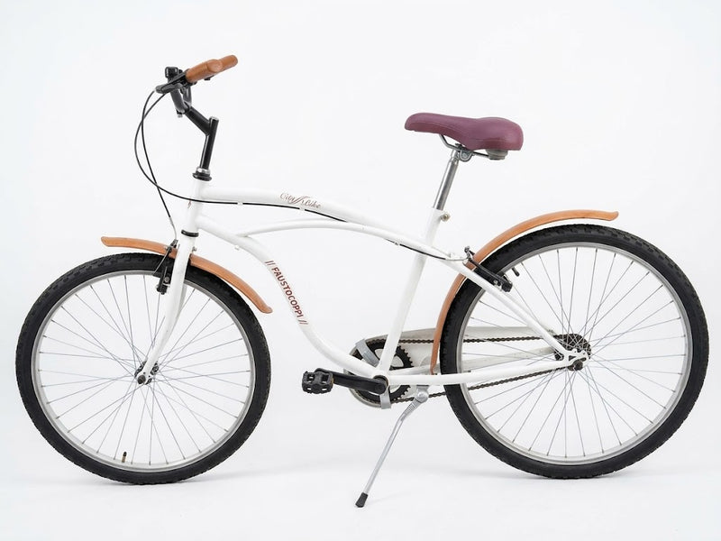 Load image into Gallery viewer, City Bike modello Beach Cruiser Fausto Coppi 26" panna USATO IN CONTO-VENDITA
