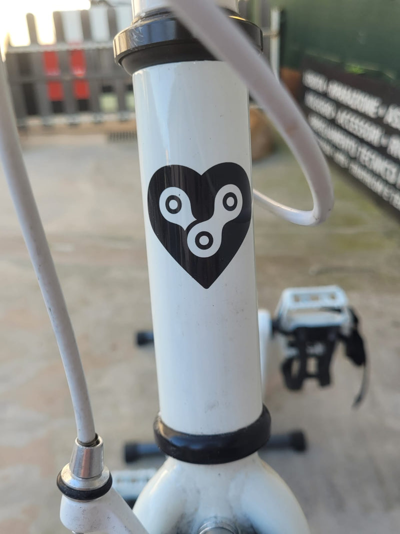 Carica immagine in Galleria Viewer, BONVELO FIXIE BIKE IN ALLUMINIO BIANCO TAGLIA 50 USATO IN CONTO-VENDITA