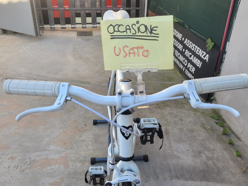 Carica immagine in Galleria Viewer, BONVELO FIXIE BIKE IN ALLUMINIO BIANCO TAGLIA 50 USATO IN CONTO-VENDITA