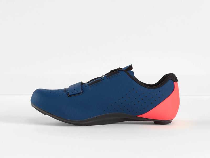 Carica immagine in Galleria Viewer, Scarpa da ciclismo Bontrager Circuit Road Nautical Navy/Radioactive Coral