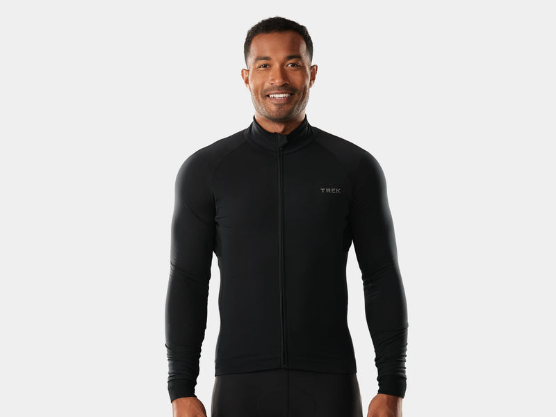 Load image into Gallery viewer, Trek Trek Circuit Thermal Long Sleeve Cycling Jersey Black