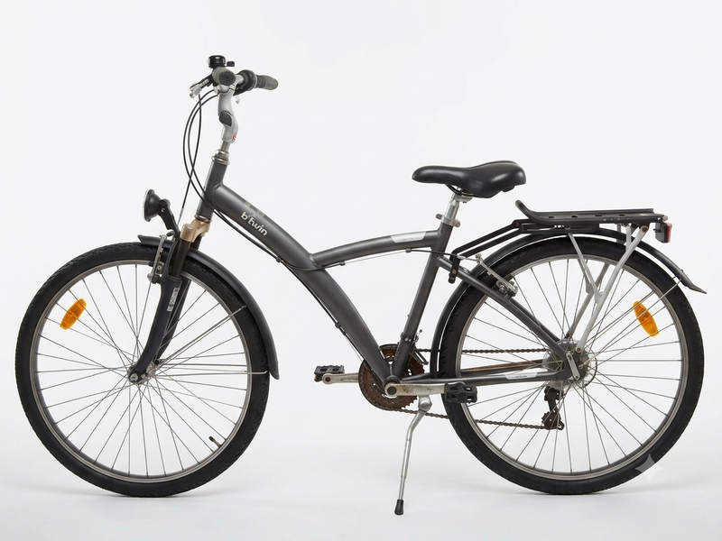 Carica immagine in Galleria Viewer, BICI TREKKING 26''X1.75 GRIGIO 3X7V USATO-REVISIONATO