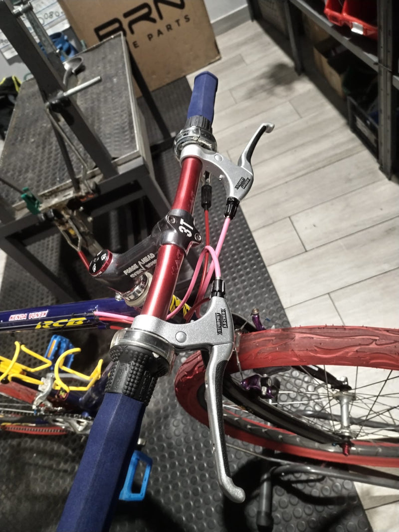 Carica immagine in Galleria Viewer, BICI MTB 26" RCB R7000 ALLUMINIO  BLU/GIALLO TAGLIA S USATO-REVISIONATO