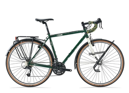 CINELLI HOBOOTLEG-MICROSHIFT 700X37C VERDE-BIANCO 56CM