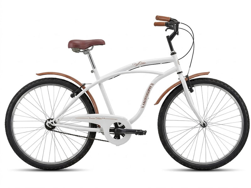 Load image into Gallery viewer, City Bike modello Beach Cruiser Fausto Coppi 26" panna USATO IN CONTO-VENDITA