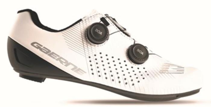 Carica immagine in Galleria Viewer, Gaerne FUGA scarpe ciclismo corsa strada bianco opaco doppio BOA
