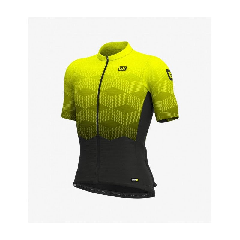ALE PR R MAGNITUDE maglia ciclismo giallo fluo