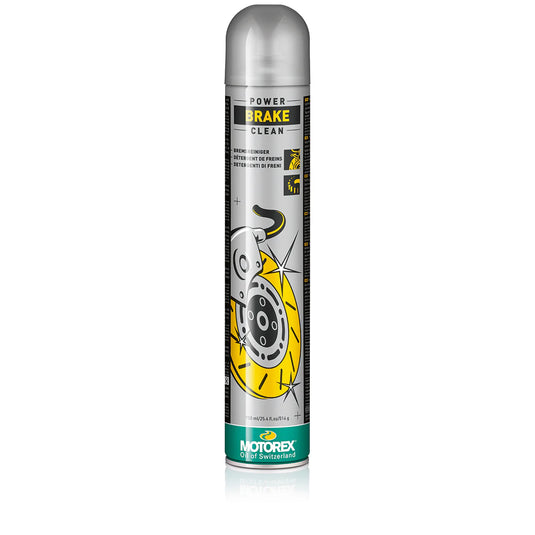 Motorex Power Brake Clean Aerosol 750ml Disc Brake Degreaser