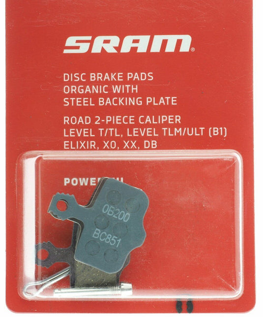Sram organic gray brake pads