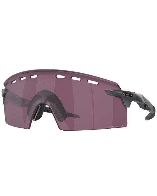 Oakley Occhiali Encoder Strike Vented Grigio Fumo Opaco/Prizm Road Black