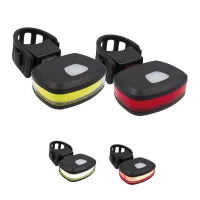 Fanali Anteriore+Posteriore (KIT) a Led 50/20 Lumens Ricarica USB-C