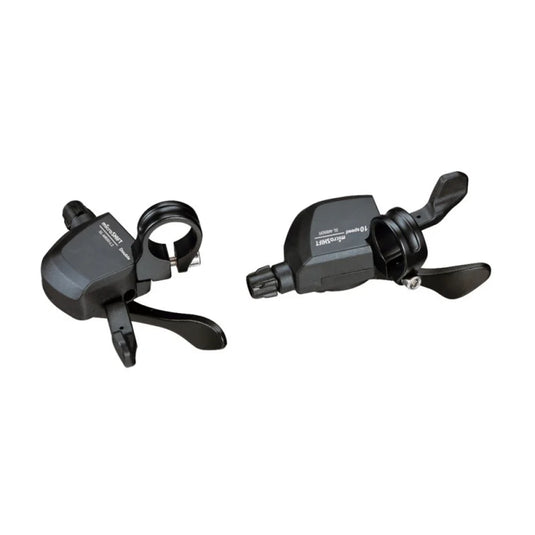 MICROSHIFT Comando Cambio MTB 10V Destro in Alluminio Nero per SHIMANO/SUNRACE
