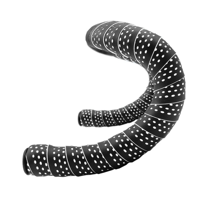 Nastro coprimanubrio forato no-slick Nero/Bianco