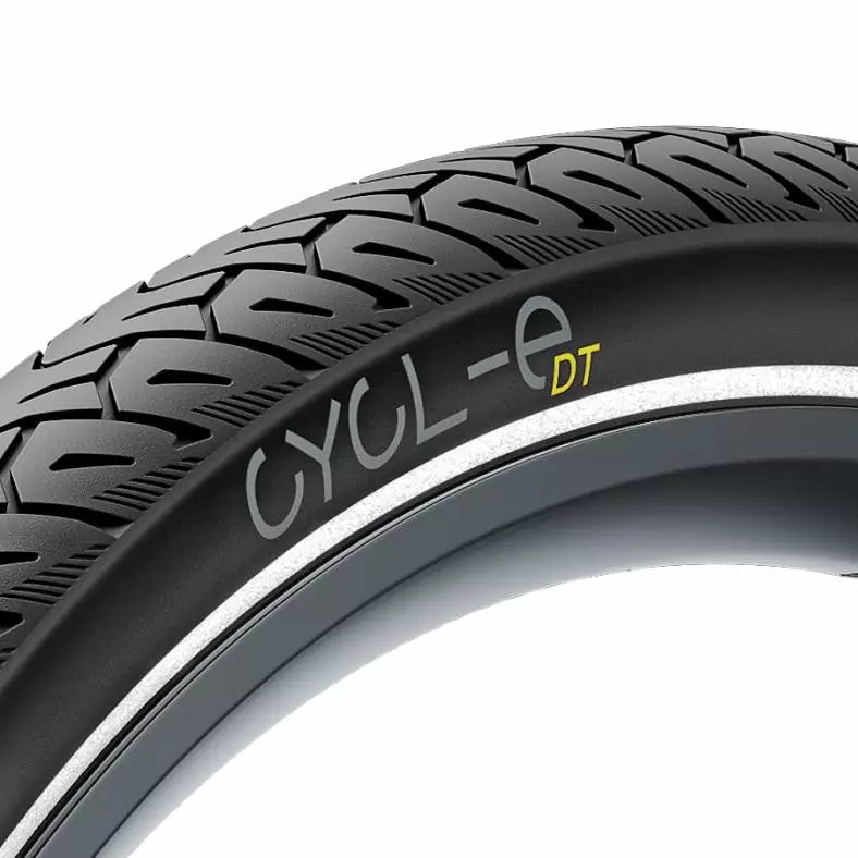 Load image into Gallery viewer, PIRELLI Cycl-E Downtown Tire 700x37c Rigid Black
