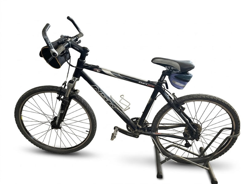 Carica immagine in Galleria Viewer, NSR dart pro mtb XC alluminio taglia m grigio/nero USATO-REVISIONATO
