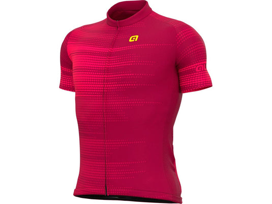 ALE Solid Turbo Bordeaux short-sleeved shirt