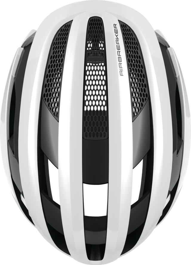 Carica immagine in Galleria Viewer, Abus Casco Airbreaker Polar White Bianco
