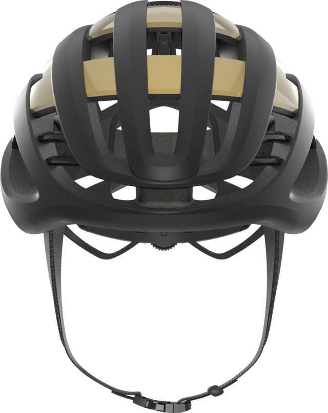 Load image into Gallery viewer, Abus Airbreaker Helmet Black Gold 
