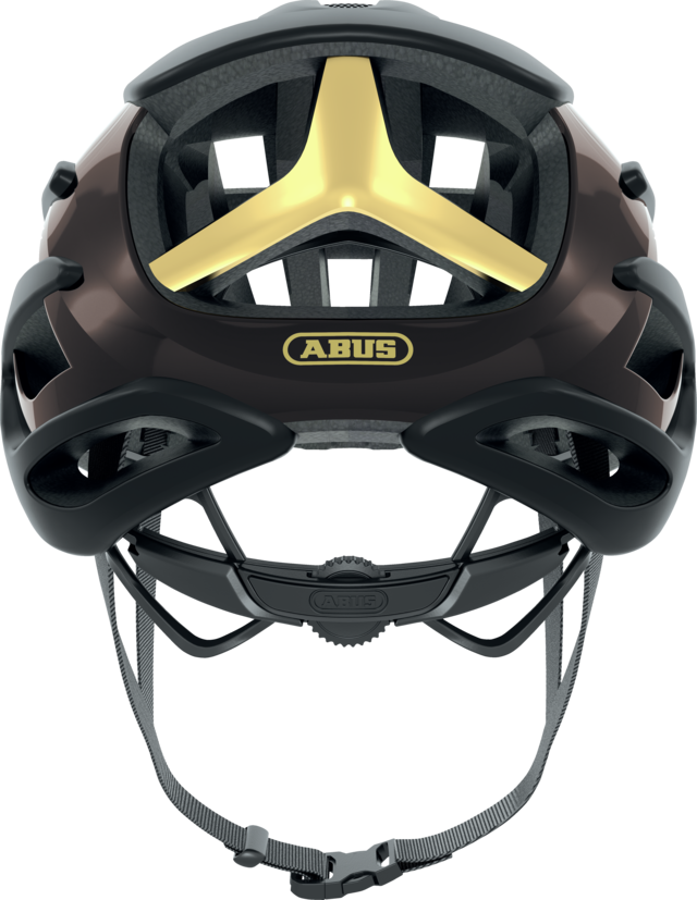 Load image into Gallery viewer, Abus Airbreaker Helmet Black Gold 
