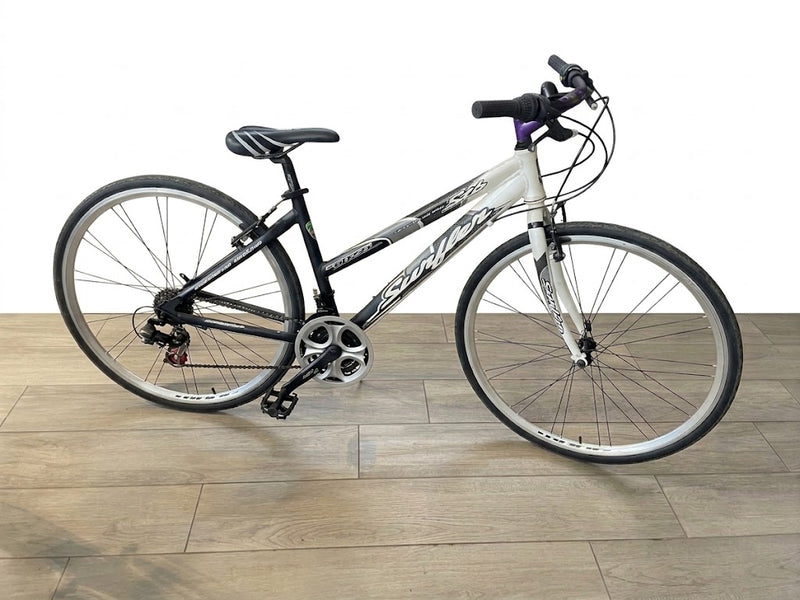 Carica immagine in Galleria Viewer, bici Nuzzi Surfer city-trekking donna alluminio taglia s grigio/bianco USATO-REVISIONATO
