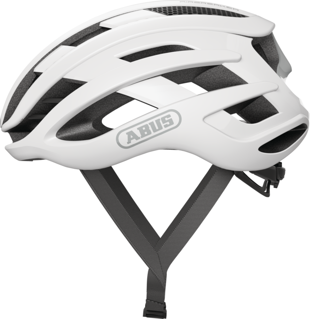 Carica immagine in Galleria Viewer, Abus Casco Airbreaker Polar White matt Bianco
