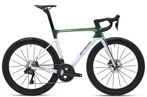 BOTTECCHIA AEROSPACE DI2 ULTEGRA 24 SPEED DISK WHITE-GREEN MARMOR 53