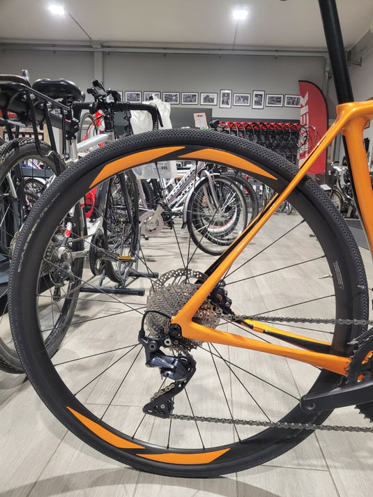 Cannondale Synapse Carbon taglia 54 arancio metallizzato CONTO-VENDITA
