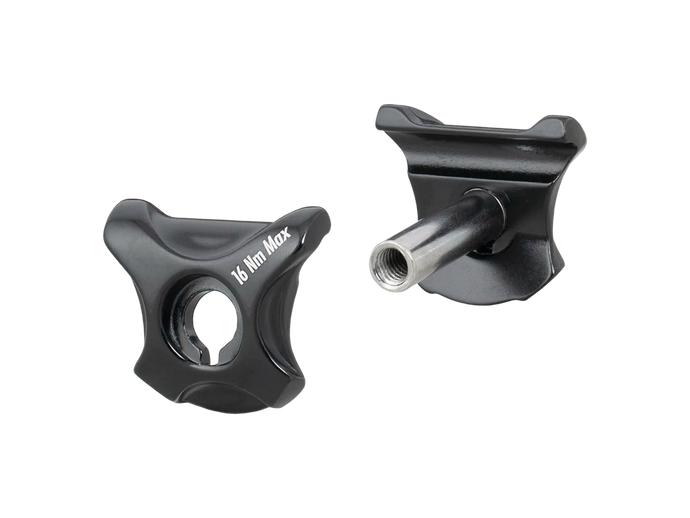 Bontrager Seatpost Component Rounded 7x7mm Rail Clamps Black