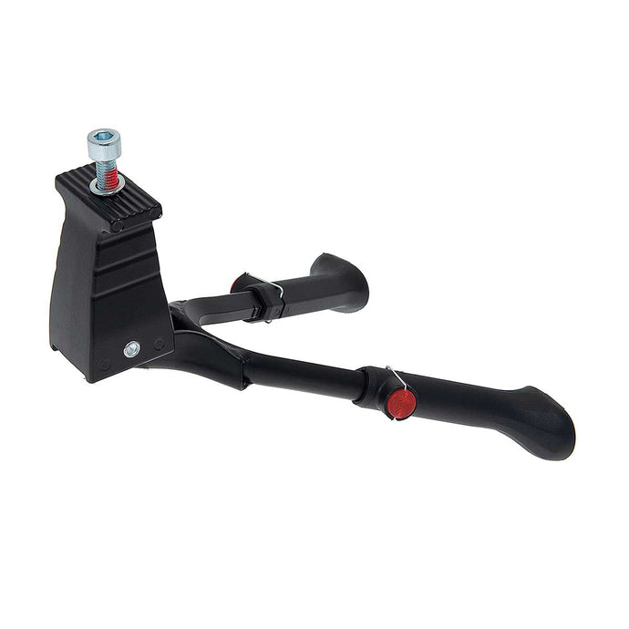 CAVALLETTO BRN CENTRALE DOPPIO REGOLABILE ALLUMINIO 24/28 NERO
