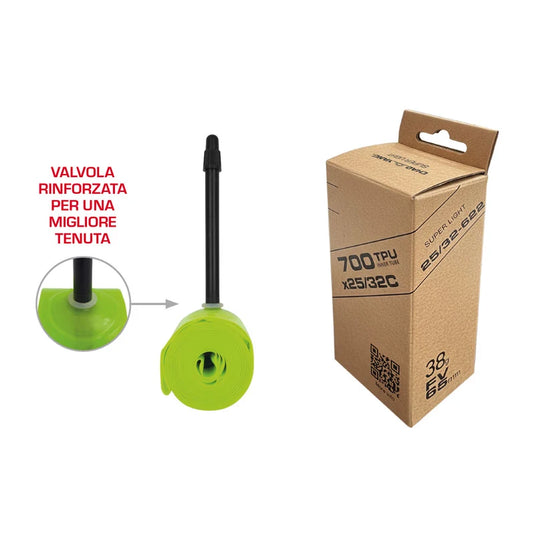 CHAOYANG CAMERA D'ARIA 700x32/45 TPU VALVOLA PRESTA 65mm INCLUSO 2 PEZZE PER RIPARAZIONE