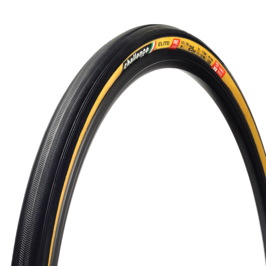 CHALLENGE TUBOLARE HANDMADE ELITE PRO 700X25 SMART, 220 TPI, NERO/PARA