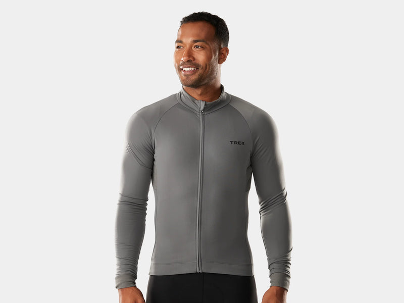 Load image into Gallery viewer, Trek Trek Circuit Thermal long-sleeved cycling jersey﻿ Charcoal grey
