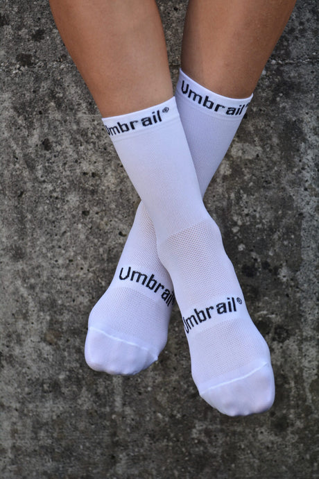 UMBRAIL SOCKS GAME OVER WHITE