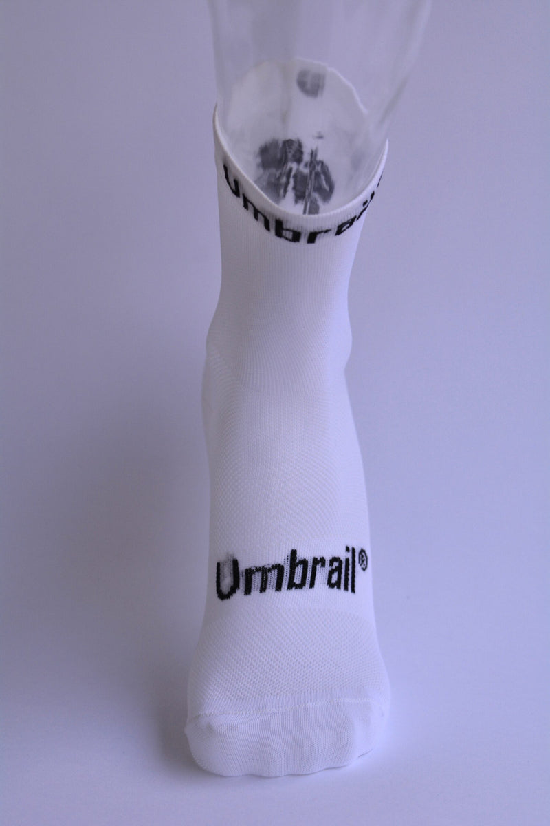 Load image into Gallery viewer, UMBRAIL SOCKS GAME OVER WHITE

