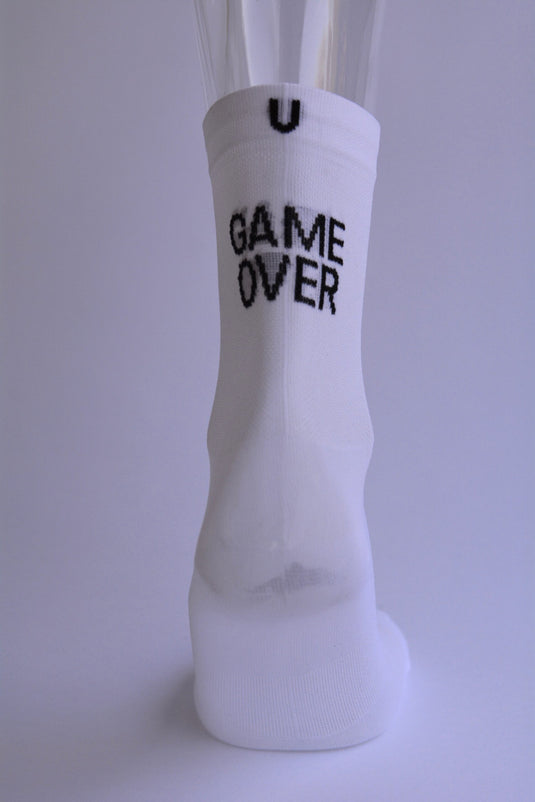 UMBRAIL SOCKS GAME OVER WHITE