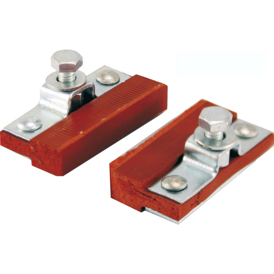 EASY COPPIA PORTA PATTINI FRENO "R" PISTONCINO - ROSSO