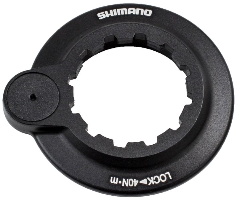 Carica immagine in Galleria Viewer, Shimano ghiera di bloccaggio disco con magnete per unità sens. di velocità EW-SS302 nero
