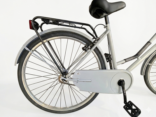 CASADEI OLANDA CITY BIKE DONNA 26" 1V ACCIAIO GRIGIO LUCIDO