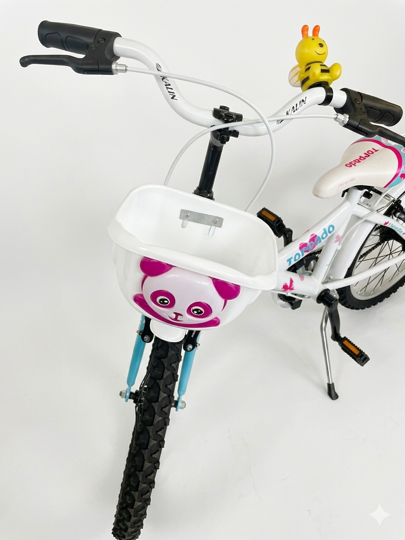 Carica immagine in Galleria Viewer, TORPADO SIMBA 20"X1,90 1X6V BICI CITTA' BAMBINA BIANCA,ROSA E AZZURRA
