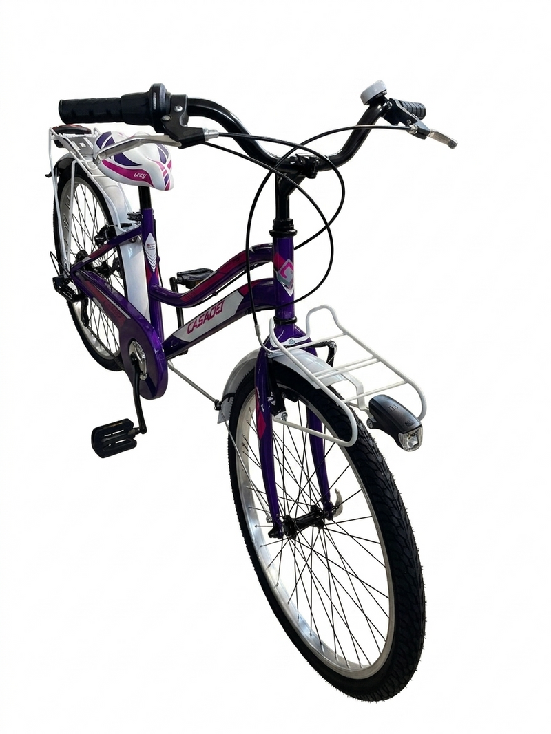 Carica immagine in Galleria Viewer, CASADEI LINCY 24"X1.75 6V VIOLA/FUXIA/BIANCA PROMO
