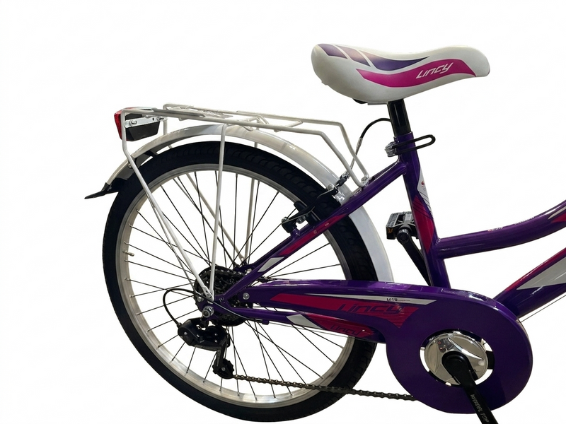 Carica immagine in Galleria Viewer, CASADEI LINCY 24"X1.75 6V VIOLA/FUXIA/BIANCA PROMO
