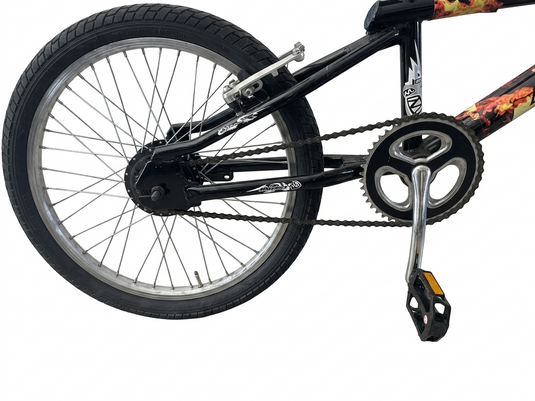 BMX FLAME ACCIAIO USATO-REVISIONATO