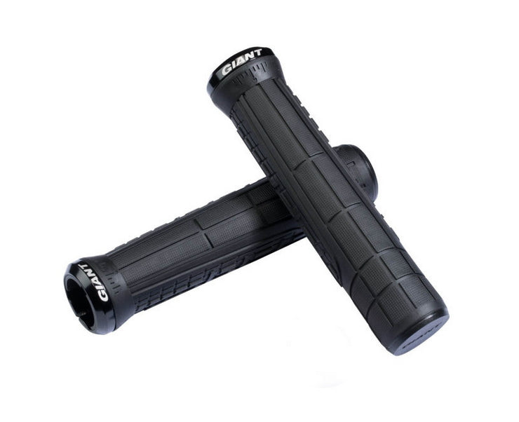 Load image into Gallery viewer, GIANT Swage handlebar grips Black single lock-on grip
