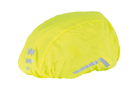 WOWOW Cover copri casco impermeabile giallo fluo riflettente