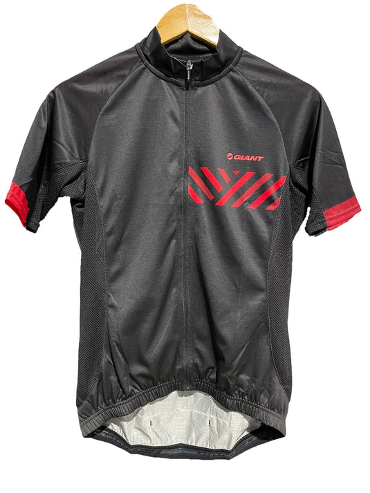 GIANT Creeping SS short sleeve jersey black/red