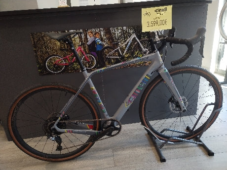 Carica immagine in Galleria Viewer, CINELLI ZYDECO KING GRAY DUMBO GRX 820 1x11 TAGLIA M
