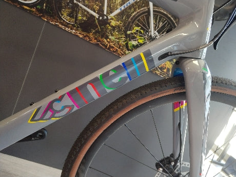 Carica immagine in Galleria Viewer, CINELLI ZYDECO KING GRAY DUMBO GRX 820 1x11 TAGLIA M

