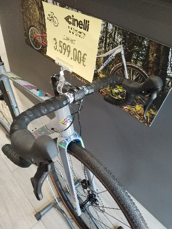 Carica immagine in Galleria Viewer, CINELLI ZYDECO KING GRAY DUMBO GRX 820 1x11 TAGLIA M
