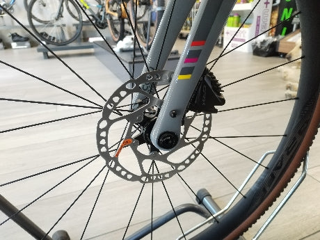 Carica immagine in Galleria Viewer, CINELLI ZYDECO KING GRAY DUMBO GRX 820 1x11 TAGLIA M
