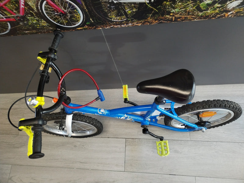Carica immagine in Galleria Viewer, BTWIN COP TROOPER BICI BIMBO 16&quot; BLU CONTO-VENDITA
